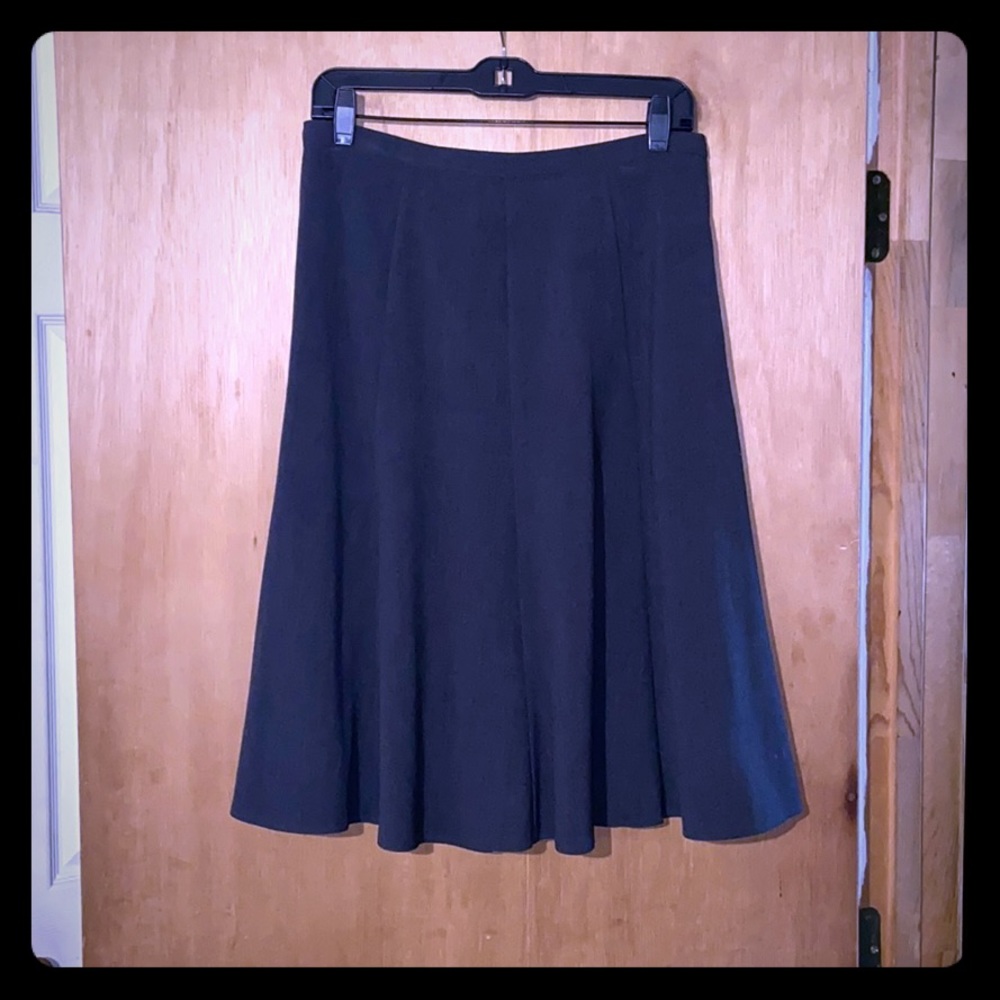 Grey flare tail skirt